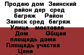Продаю дом .Заинский район,дер. сред. багряж. › Район ­ Заинск-сред. багряж › Улица ­ мостовая  › Дом ­ 18 › Общая площадь дома ­ 50 › Площадь участка ­ 38 › Цена ­ 1 300 000 - Татарстан респ., Набережные Челны г. Недвижимость » Дома, коттеджи, дачи продажа   